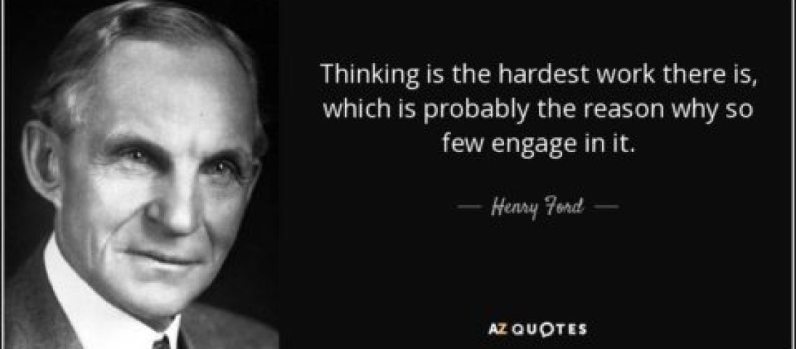 Henry Ford Thinking